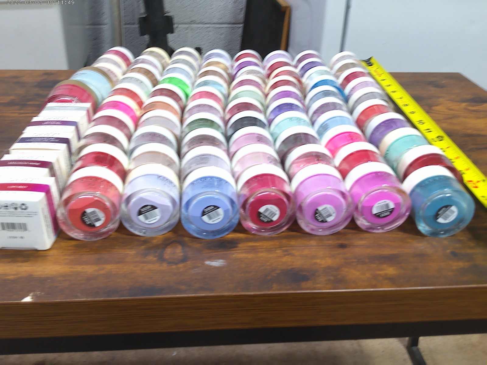 Kiara Sky dip powder HUGE LOT!!HUGE SALE!!70PC-BUY NOW!! $250.00 USED BEST PRICE