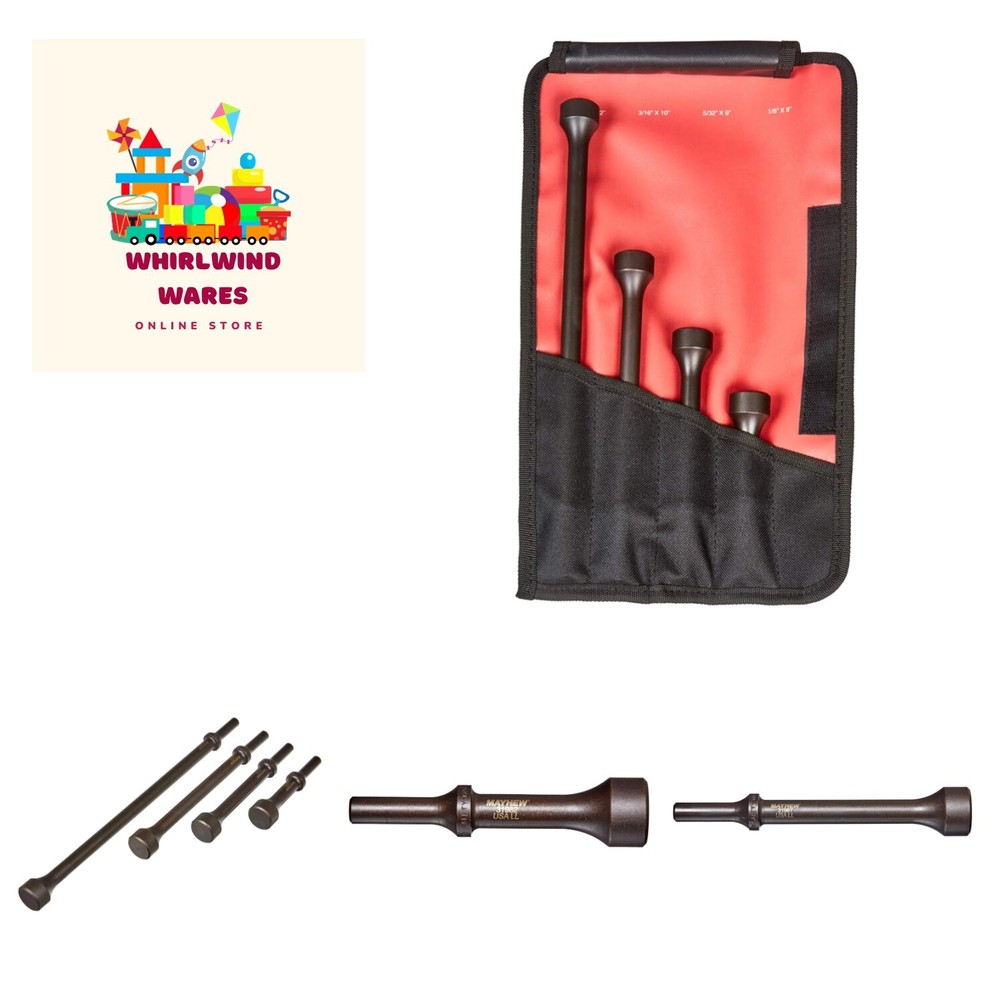 4-Piece Pneumatic Hammer Set