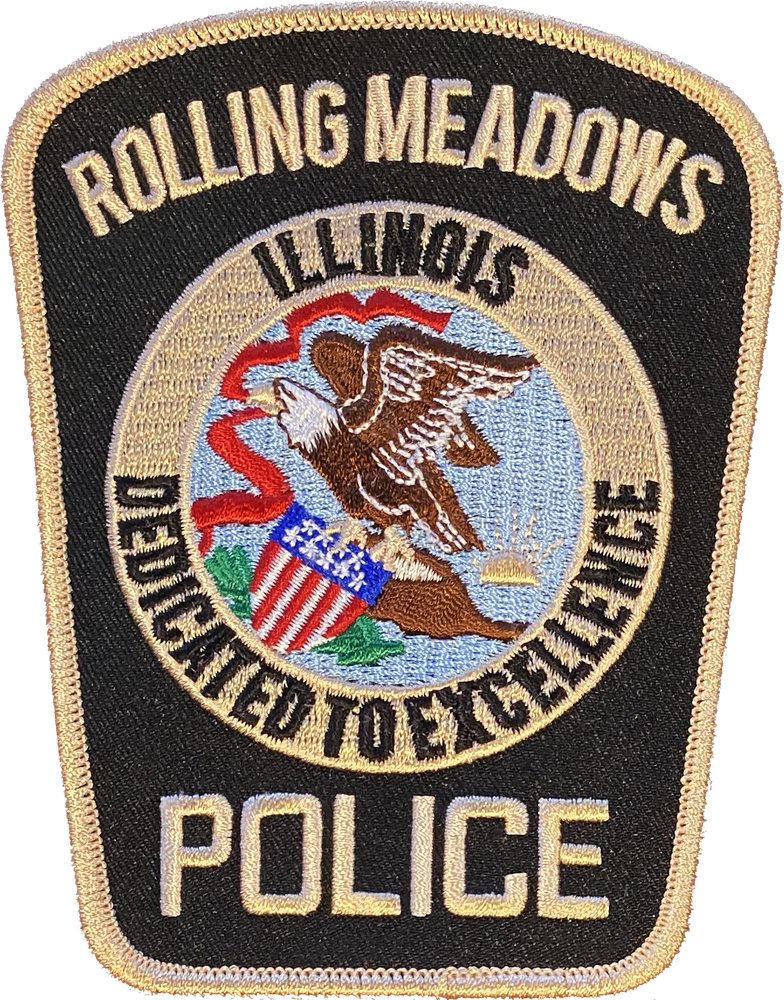 ROLLING MEADOWS POLICE DEPARTMENT SHOULDER PATCH: Supervisor