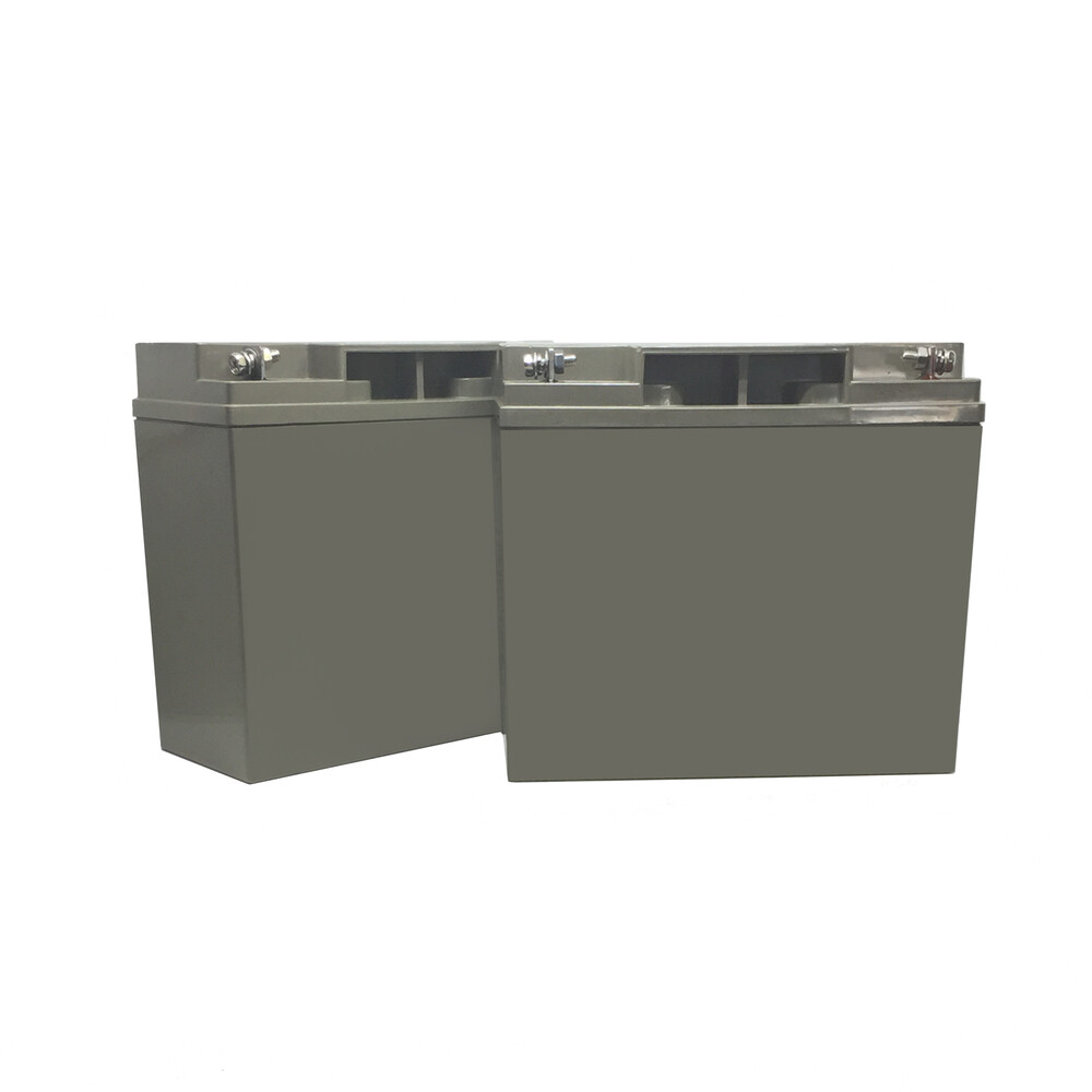 Shoprider Dasher 9 Battery Replacement Kit - 2 Pack 12V 18AH DeepCycle