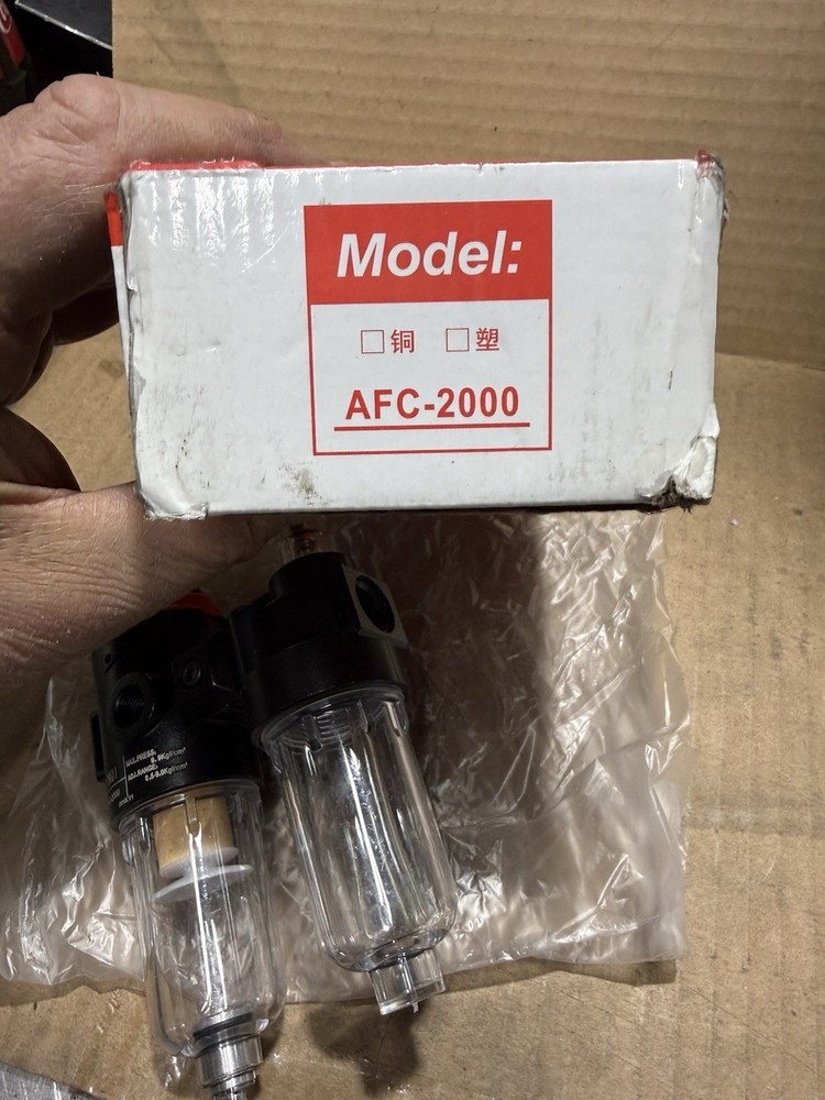 JINQI AFC-2000 Air Filter Regulator Combo Pneumatic FRL Unit Compressor