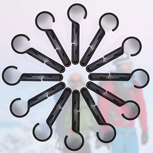 Headlamp Clips Hook Hard Hat Light Clips,Hardhat Headlamp Accessory (12)