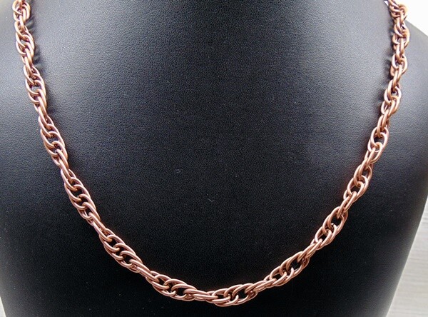 9x6mm Double LINK Antique COPPER Rope CHAIN BULK By-the-Foot ~ Good 4 SteamPunk