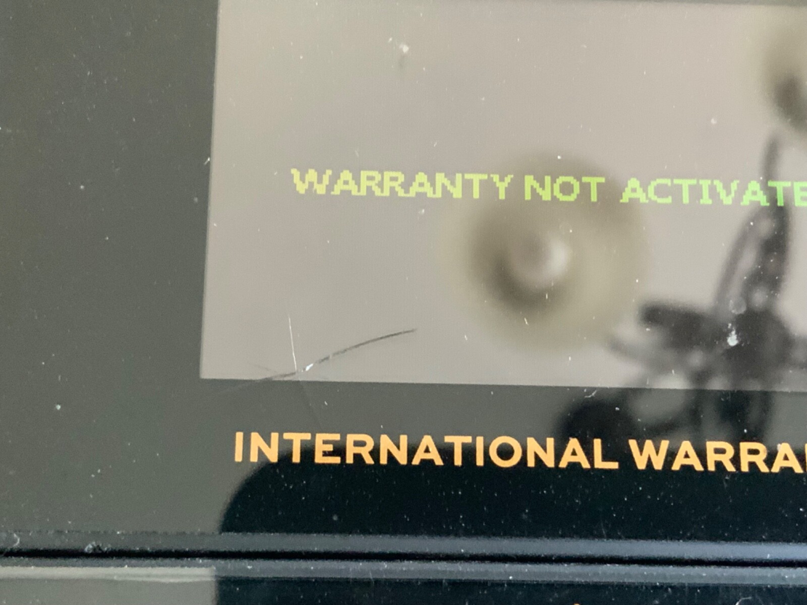 Breitling WATCH INTERNATIONAL GUARANTEE OPEN NOT ACTIVATED