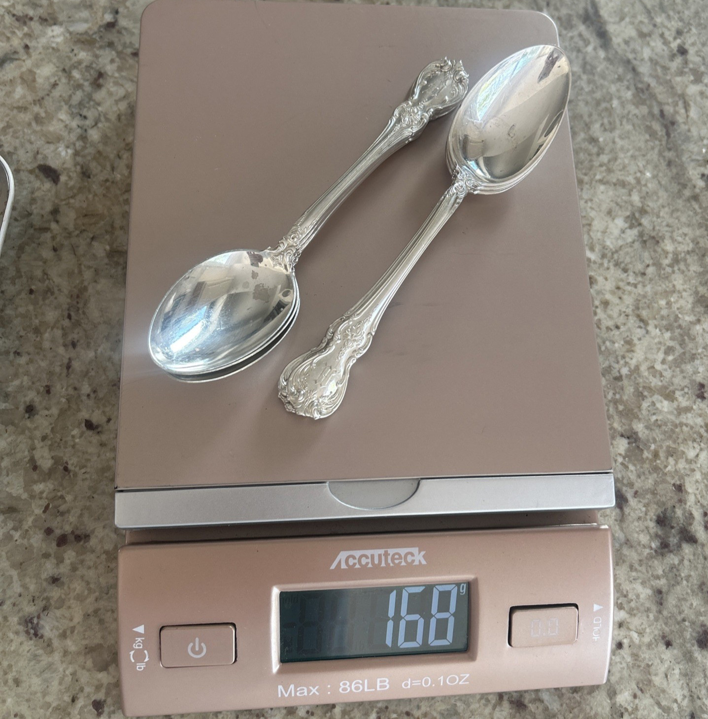 (6) Old Master by Towle 925 Sterling Silver Teaspoon 6" abt 168g