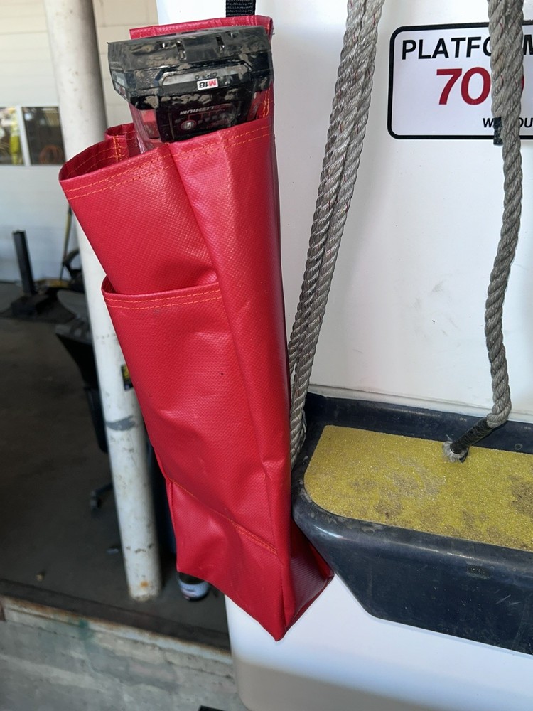 Utility Crimper/press Storage Bag Red