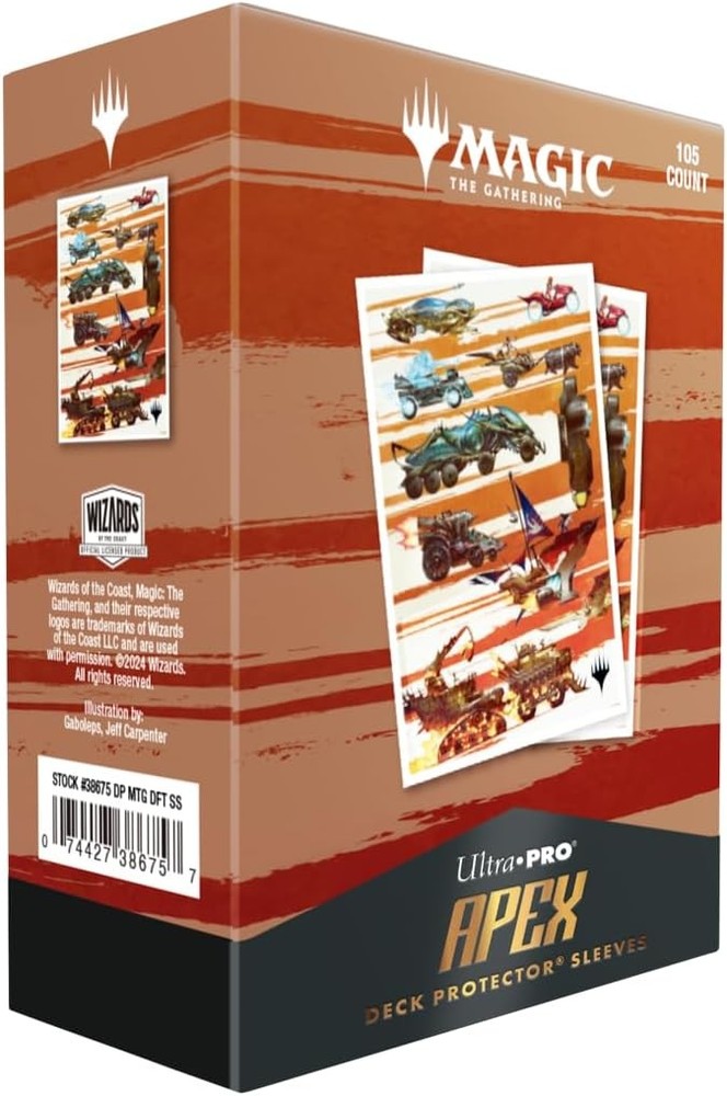 Ultra PRO - Aetherdrift Finish Line Bundle Key Art 105ct APEX™ Deck Protector Sl