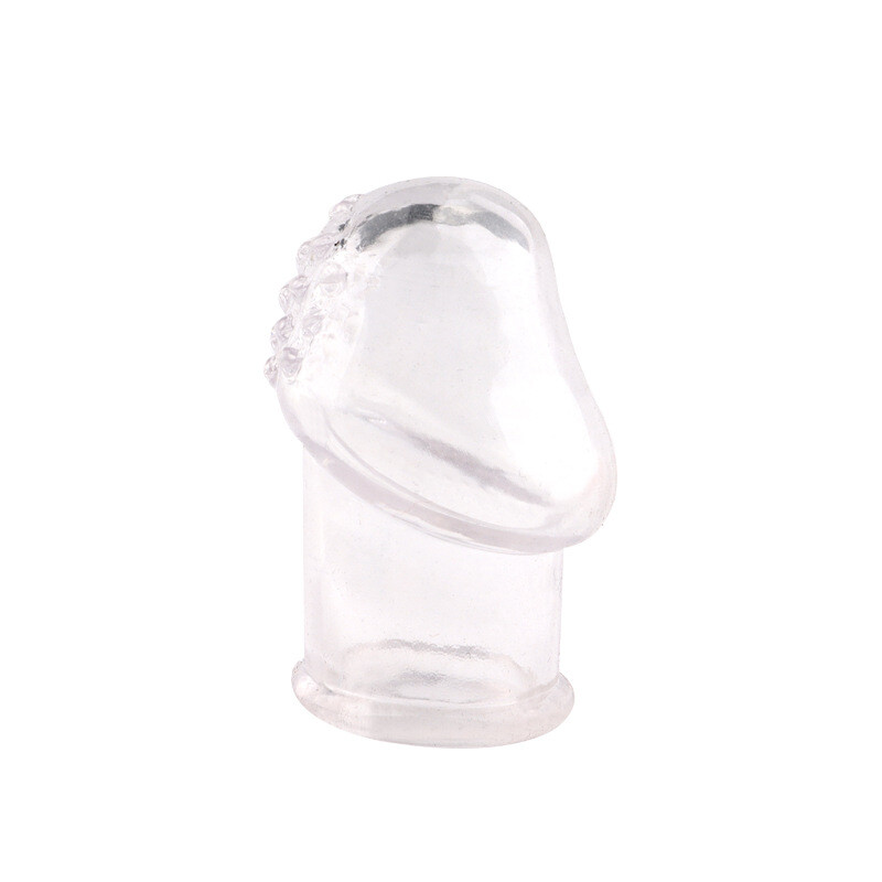 Reusable Delayed Ejaculation Bigger Glans Penis Enlarger Sleeve Extender for Men