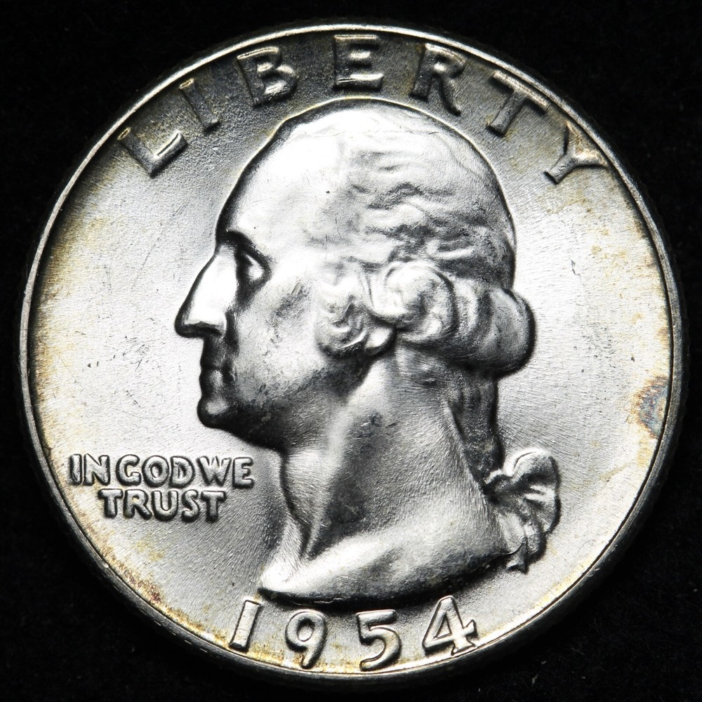 1954 Washington Silver Quarter GEM BU *UNCIRCULATED* MS E227 VUL