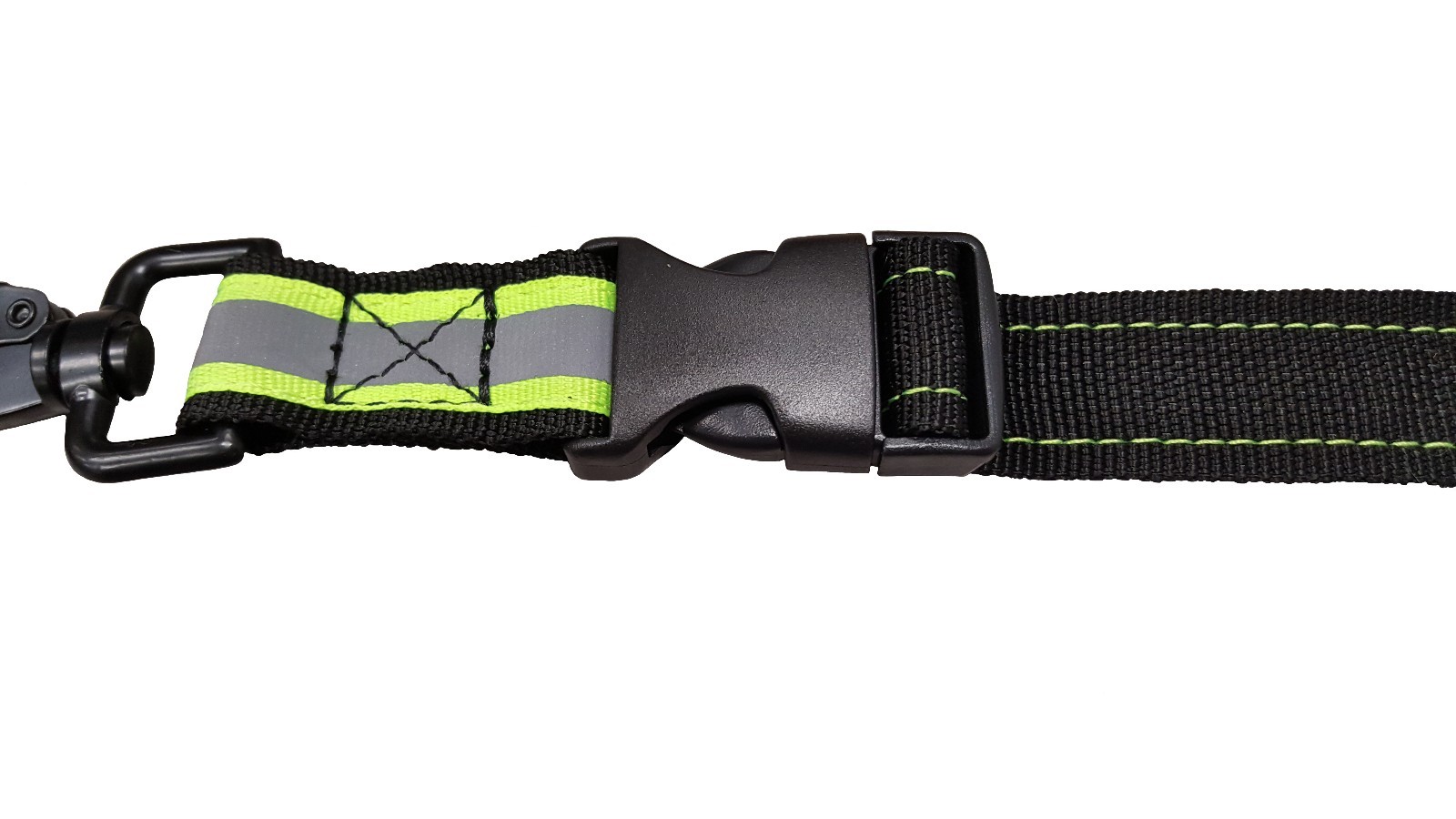 Quick Release Glove Strap with reflective Trim Firefighter Turnout Gear - Green