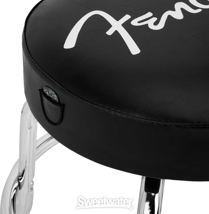 Fender Spaghetti Logo Pick Holder Barstool - 24-inch
