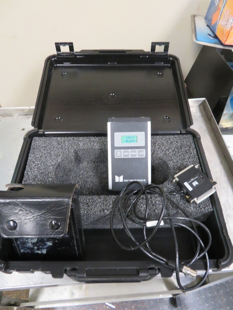 Metrosonics DL-3200 Data Logger/Metrologger w/ case & Interface cable - DW23