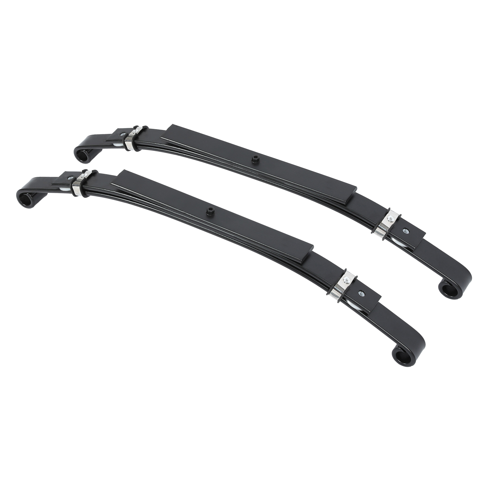 6" A-Arm Lift Kit & Rear Leaf Springs Black For 1982-2003 Club Car DS Golf Cart