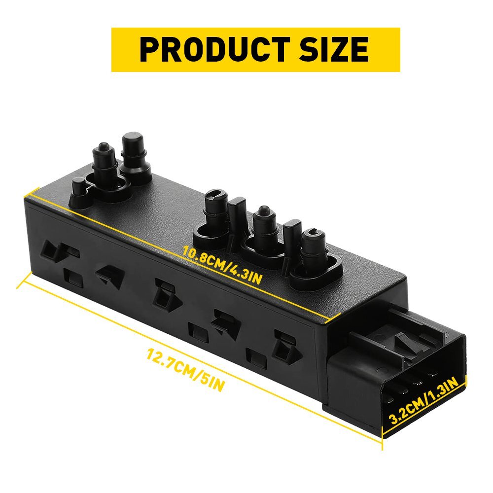 Seat Control Switch Left Driver Side For 2010-2018 Chevrolet Malibu Equinox