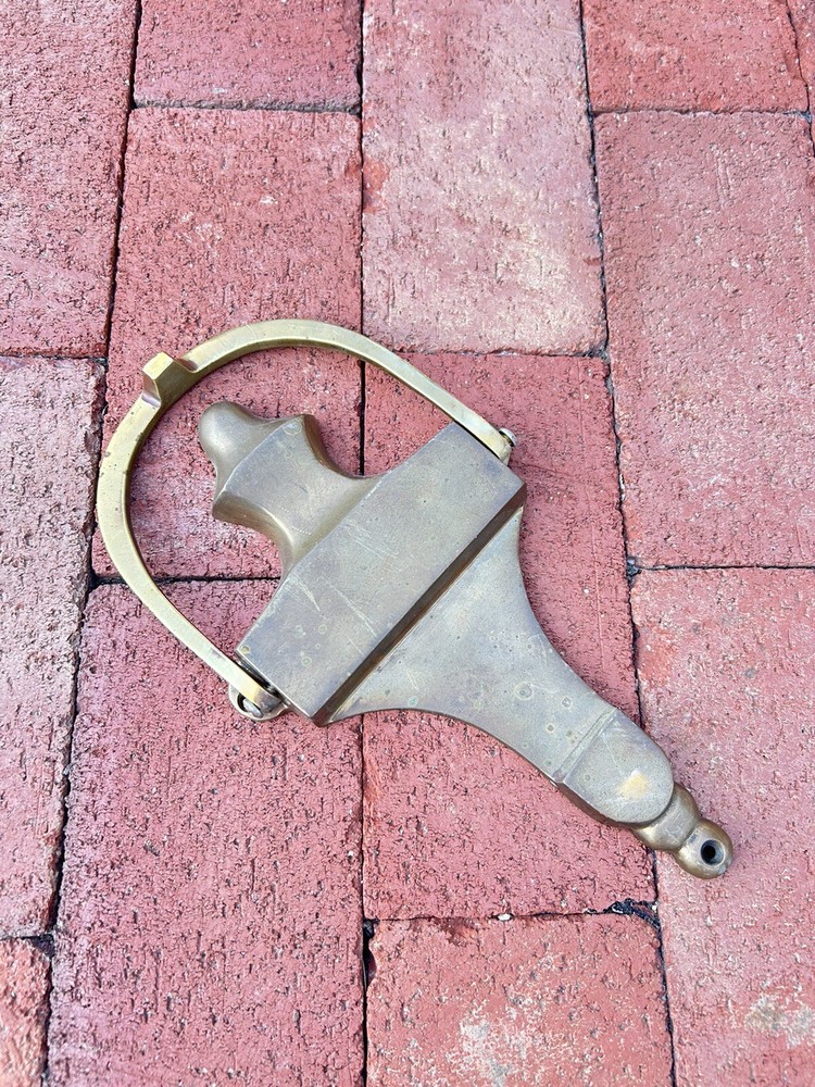 Vintage Solid Brass Large Door Knocker 9”x 5” Classic Design