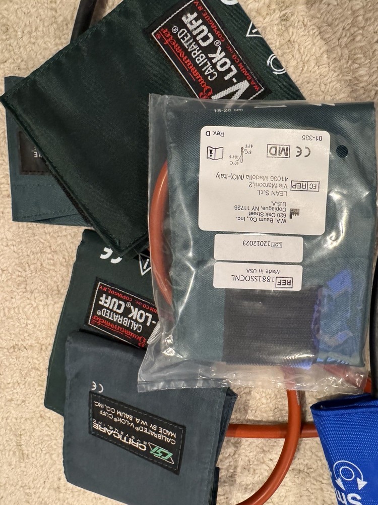 Blood Pressure Reusable Cuffs