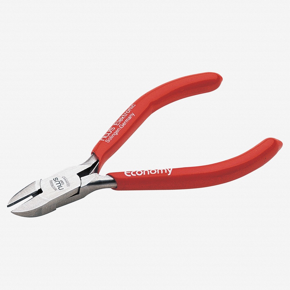 NWS 4.75" Side Cutter - MicroFinish - Plastic Grip