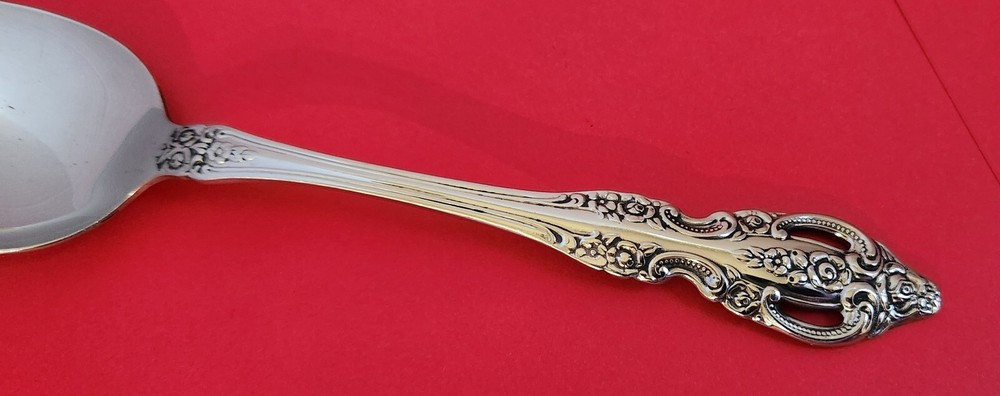 ONEIDA Stainless Steel RENOIR PEMBROOKE Solid Serving Spoon Flatware