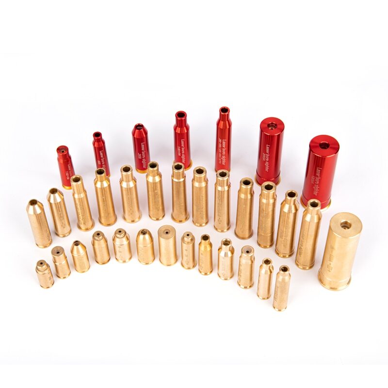 Laser Bore Sight Sighter BoreSighter Red Dot Laser Cartridge Battery Included US