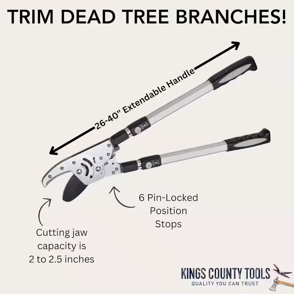 26 In. Kings County Tools Anvil Lopper Tree Trimmer