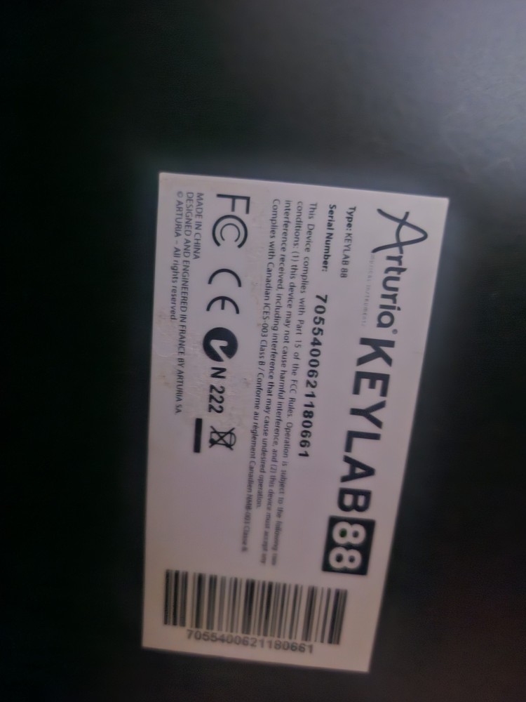 Audio Keylab Keyboard Soundlab