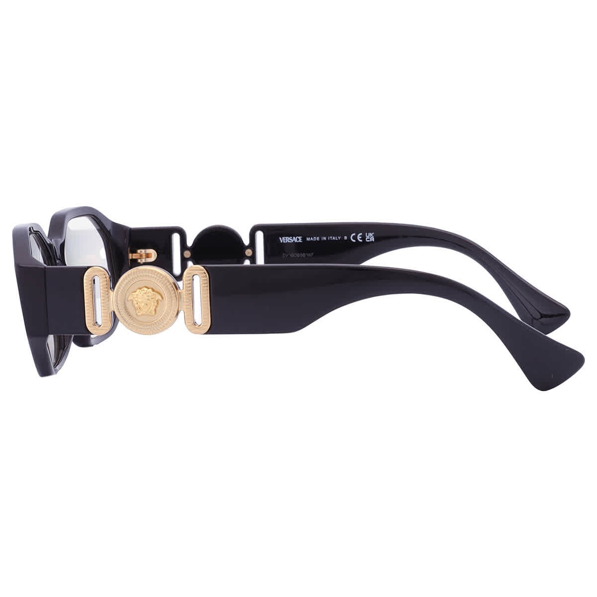 Versace Demo Geometric Men's Eyeglasses VE3320U GB1 56 VE3320U GB1 56