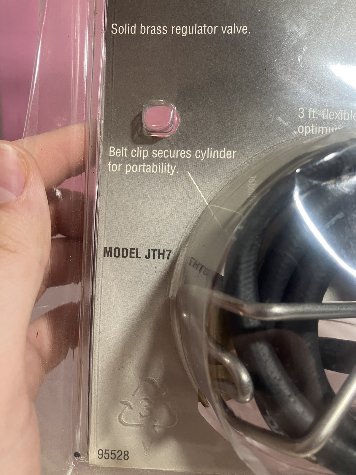 Brand New! BernzOmatic JTH-7 Propane Torch 3 Foot Flexible Hose - Made In USA