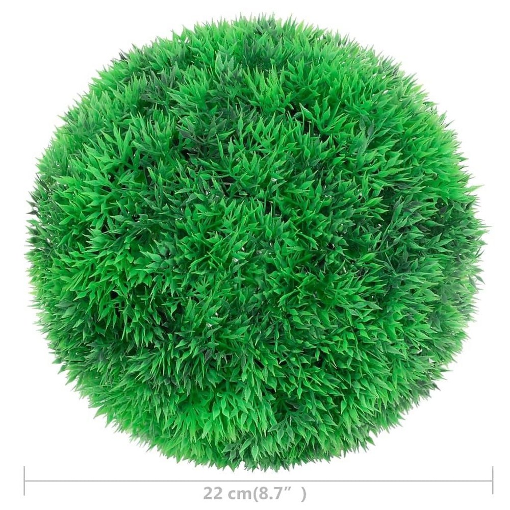 Artificial Boxwood Ball Lush mixed green Polyethylene Medium