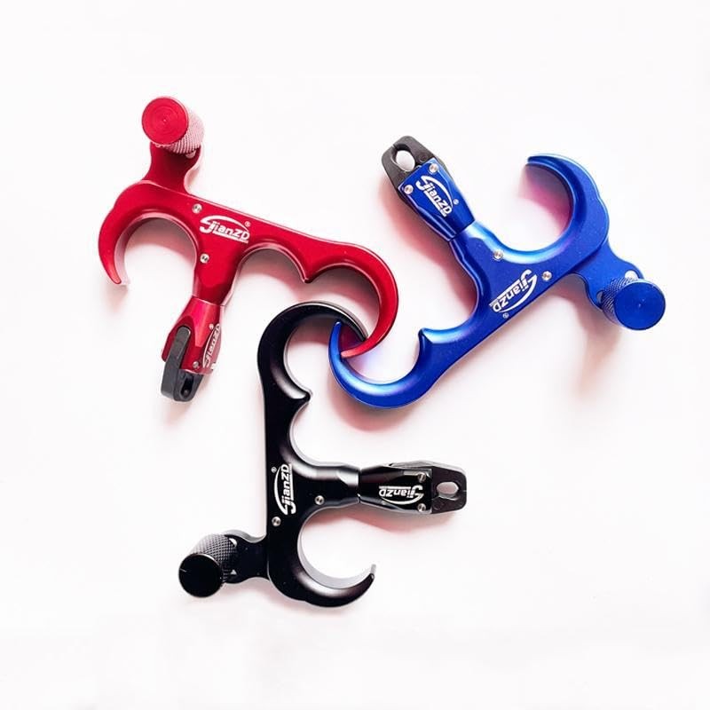 Compound Bow Release Aid | 360° Rotating Thumb Release & 3-Finger Archery Rel...