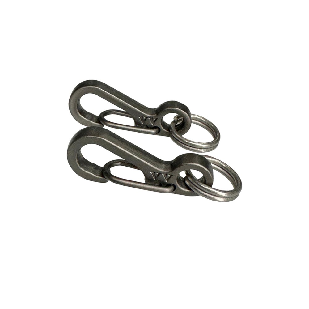 Camera Quick Release Set for Cameras w/Round Strap lugs Titanium split Rings ...