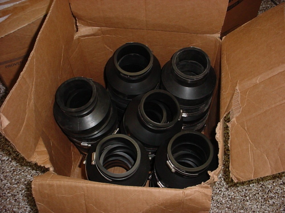 PIPE CONX RUBBER COUPLINGS