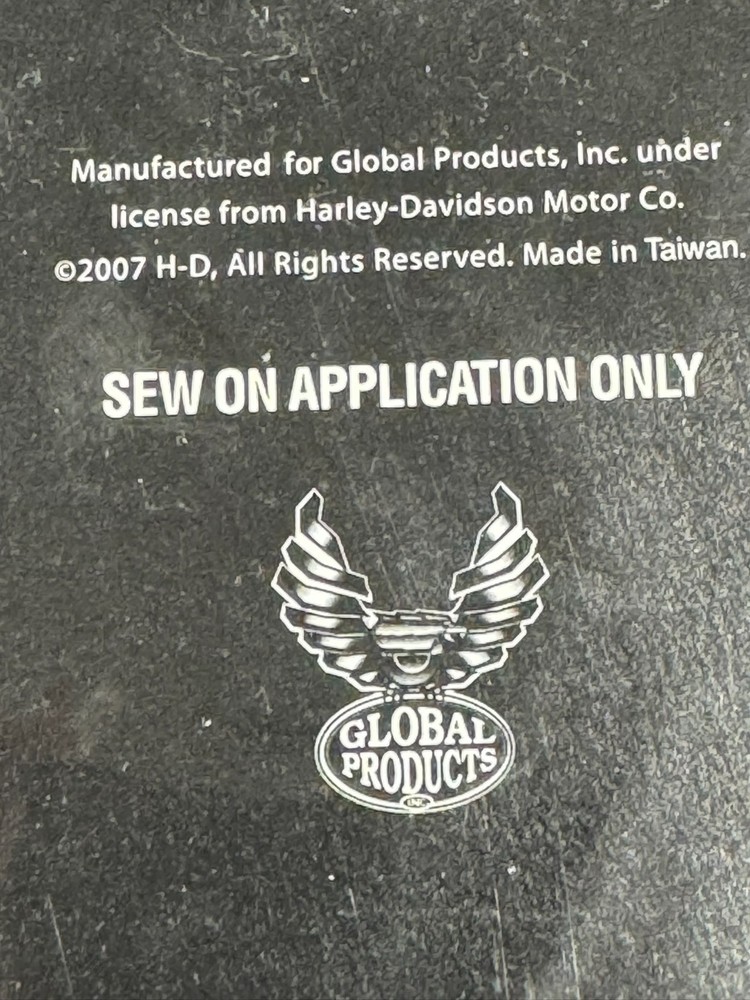 Harley-Davidson Eagle Bar & Shield Sew-On Patch 10.25" New Sealed