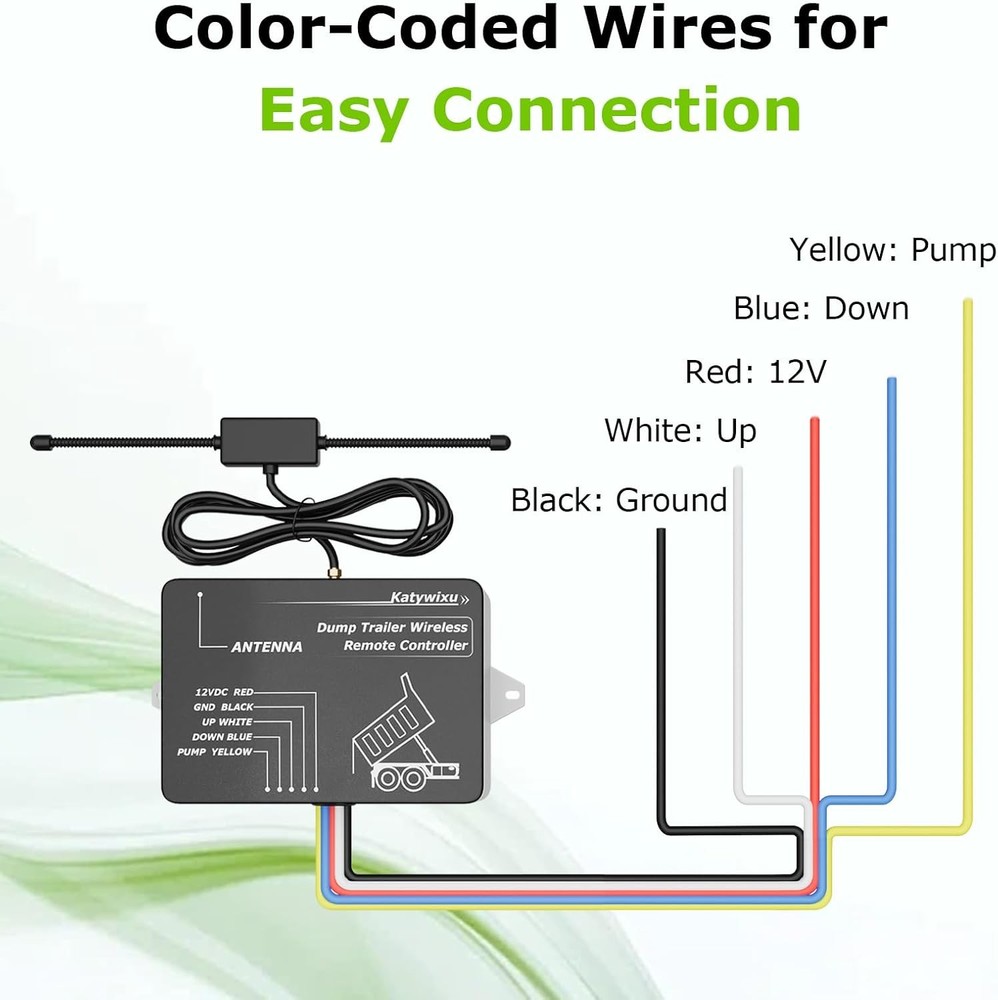 Upgraded Wireless Dump Trailer Remote Controller