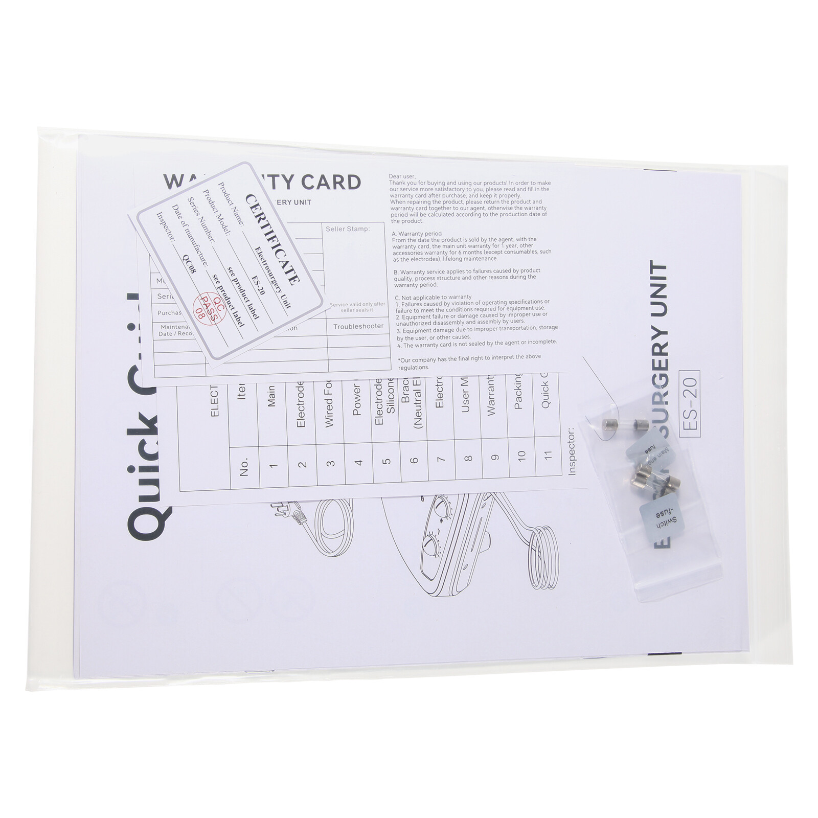 Dental Electro Electrosurgery Unit Machine High Frequency Electric 7pcs Knife US