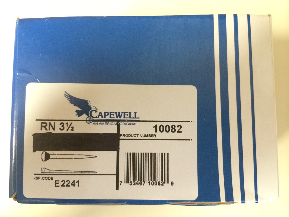 Capewell 25 Pcs Horseshoe Nails RN3.5