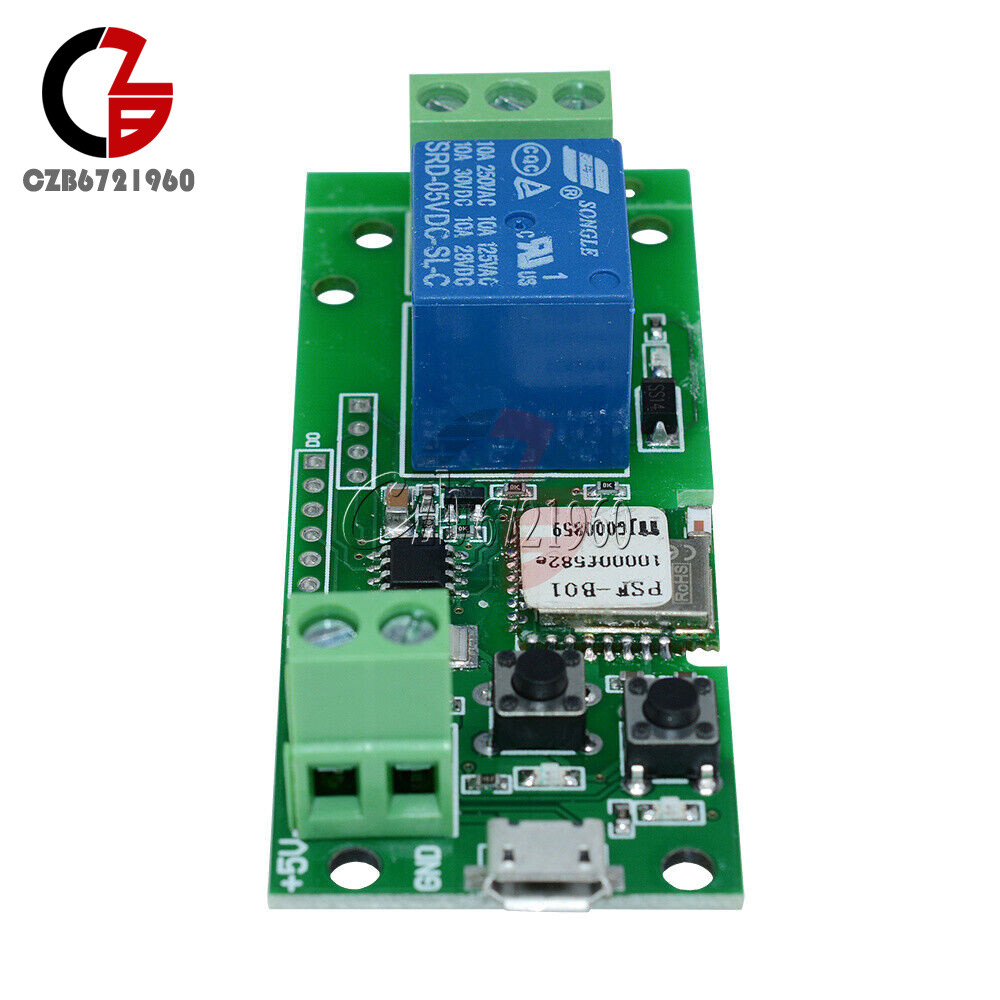 WiFi Wireless Smart Switch Relay Module 5V for Home Apple Android APP