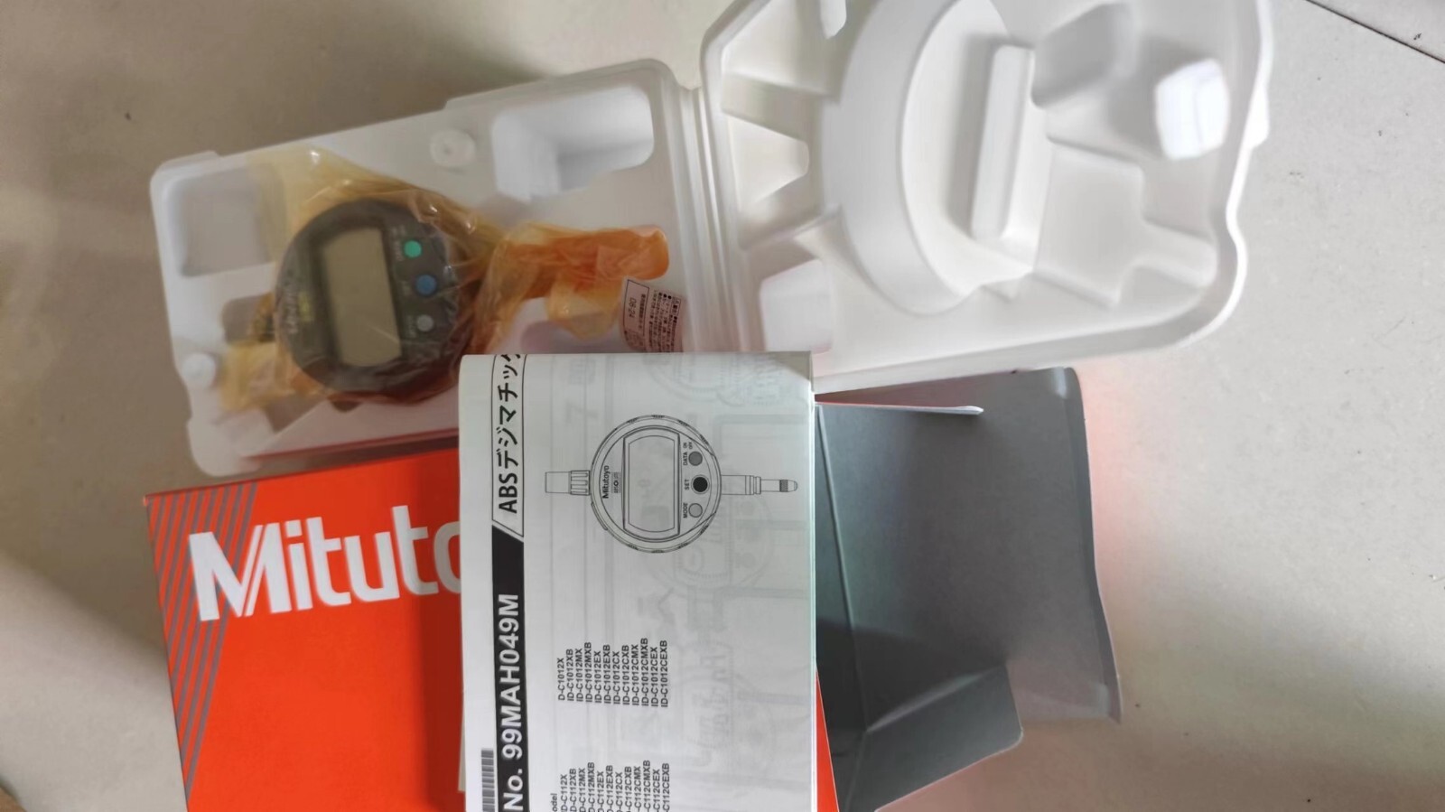 1 PCS Absolute LCD Digimatic Indicator 0-12.7mm 543-390B