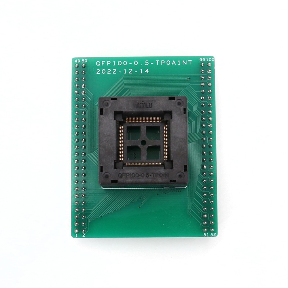 QFP100 TQFP100 to DIP100 Pitch 0.5mm IC Programmer Adapter Test Socket