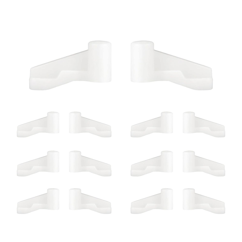 14 Pack Switch Socket Mounting Claws Plastic Outlet Tabs for White