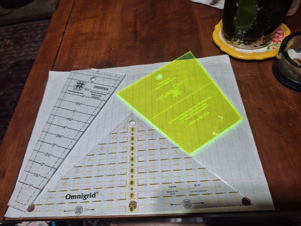 patchwork ruler, Tumbler Shapea Pattern Framer, Omnigrid
