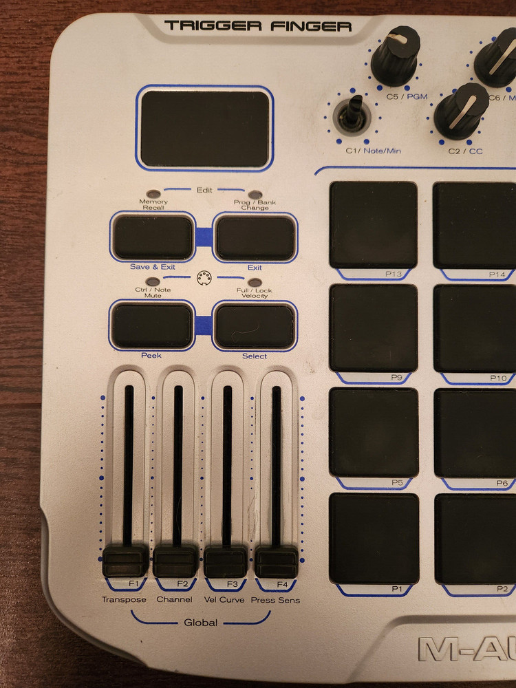 M-Audio Trigger Finger USB 16-pad MIDI Drum Control Surface
