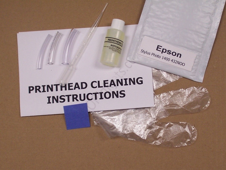 Epson Stylus Photo 1400 Printhead Cleaning Kit (Everything Included) 432NOO