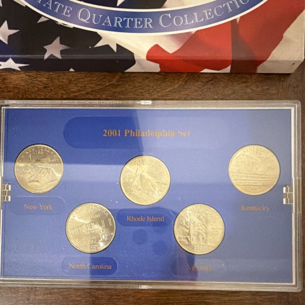 1999-2001 Philadelphia Mint State Quarters