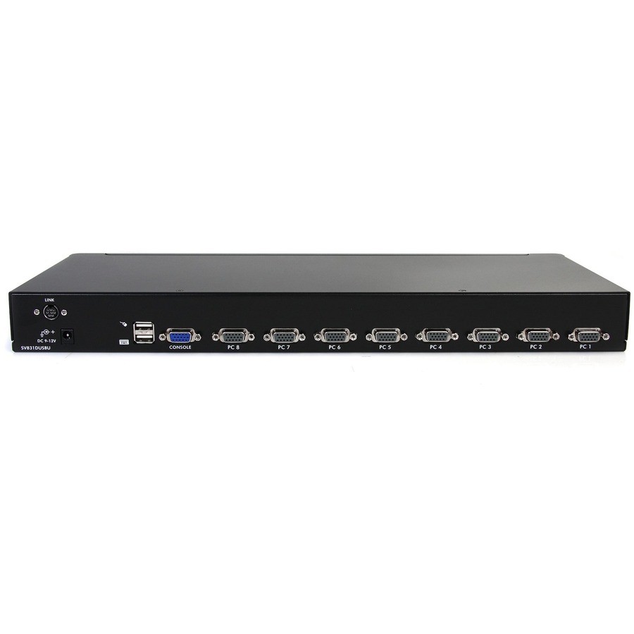 Startech SV831DUSBU 8 Port 1U Rack Mount USB KVM Switch