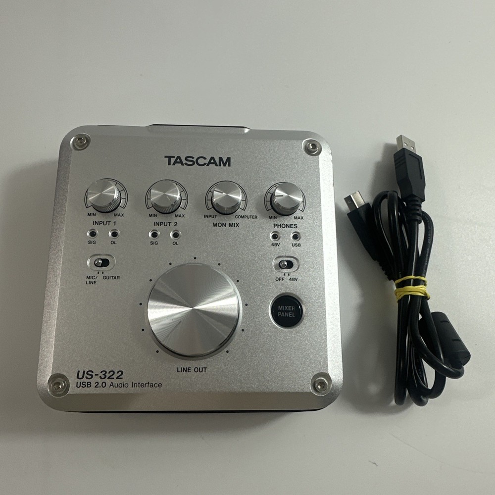 TASCAM US-322 USB 2.0 Audio Interface