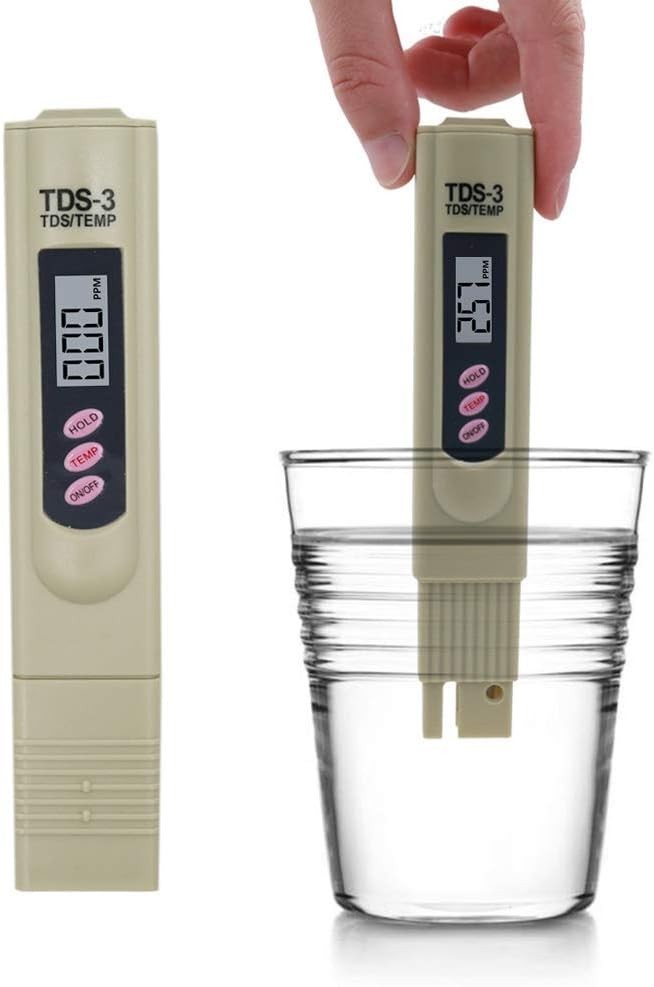Multifunctional Water Tester with Auto-Off & Hold Features - Compact Design