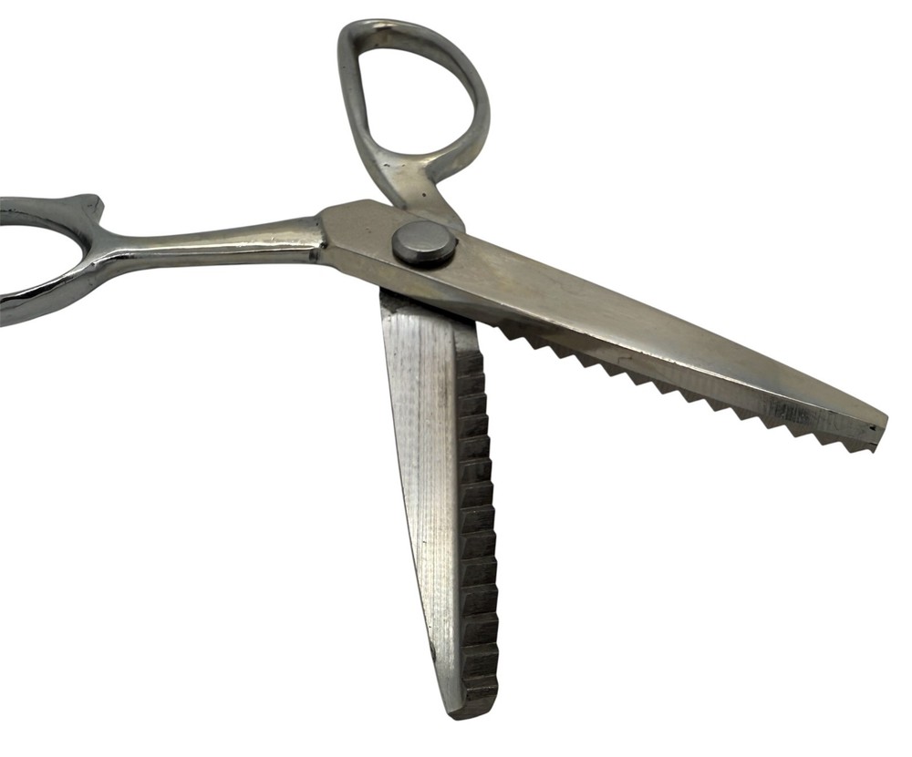 8" Pinking Shears Stainless Steel Crafting Cutting Scissors Zig Zag Pattern