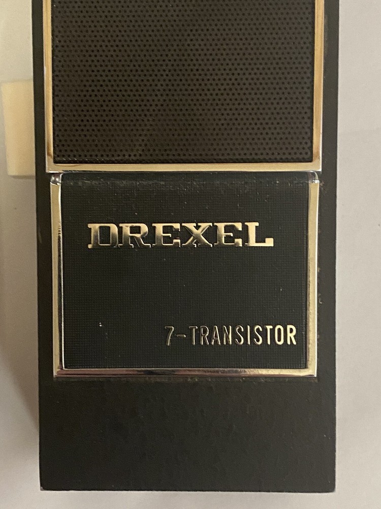 Pair Drexel 7-Transistor Transceiver with Cases - Working