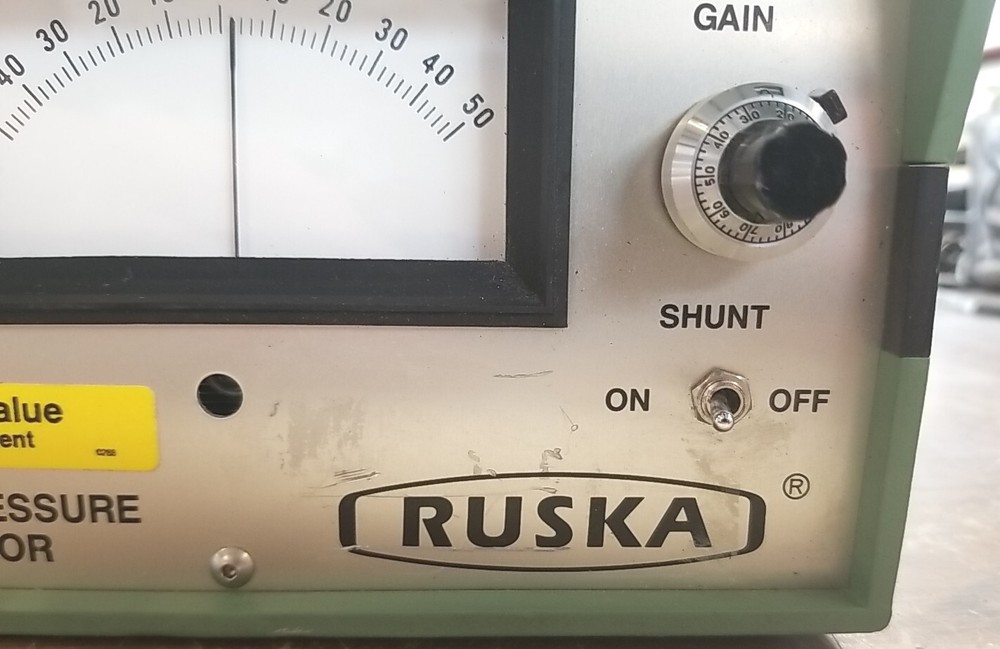 Ruska Differential Pressure Null Indicator 2416-711