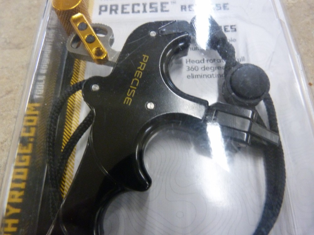 Trophy Ridge Precise Thumb Trigger Release for Compound Bow, Black Gold